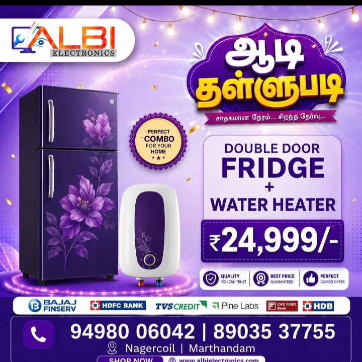 Double door bridge and water heater